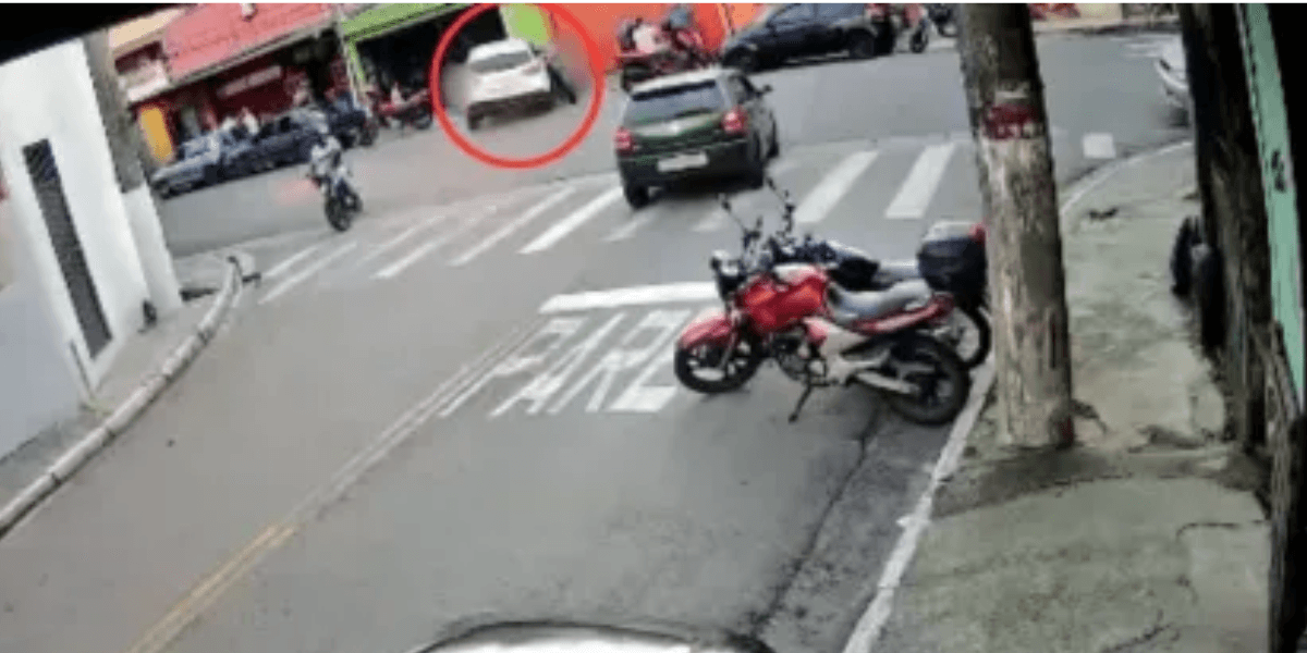 Motorista que atropelou crianças em SP - Foto: TVSBC/Reprodução