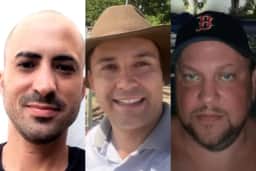 As vítimas são: o piloto Wellinton de Oliveira Pereira, de 34 anos, o veterinário Fernando Moreira Souto, de 36, e o empresário Leonardo Berganholi Martins, de 50