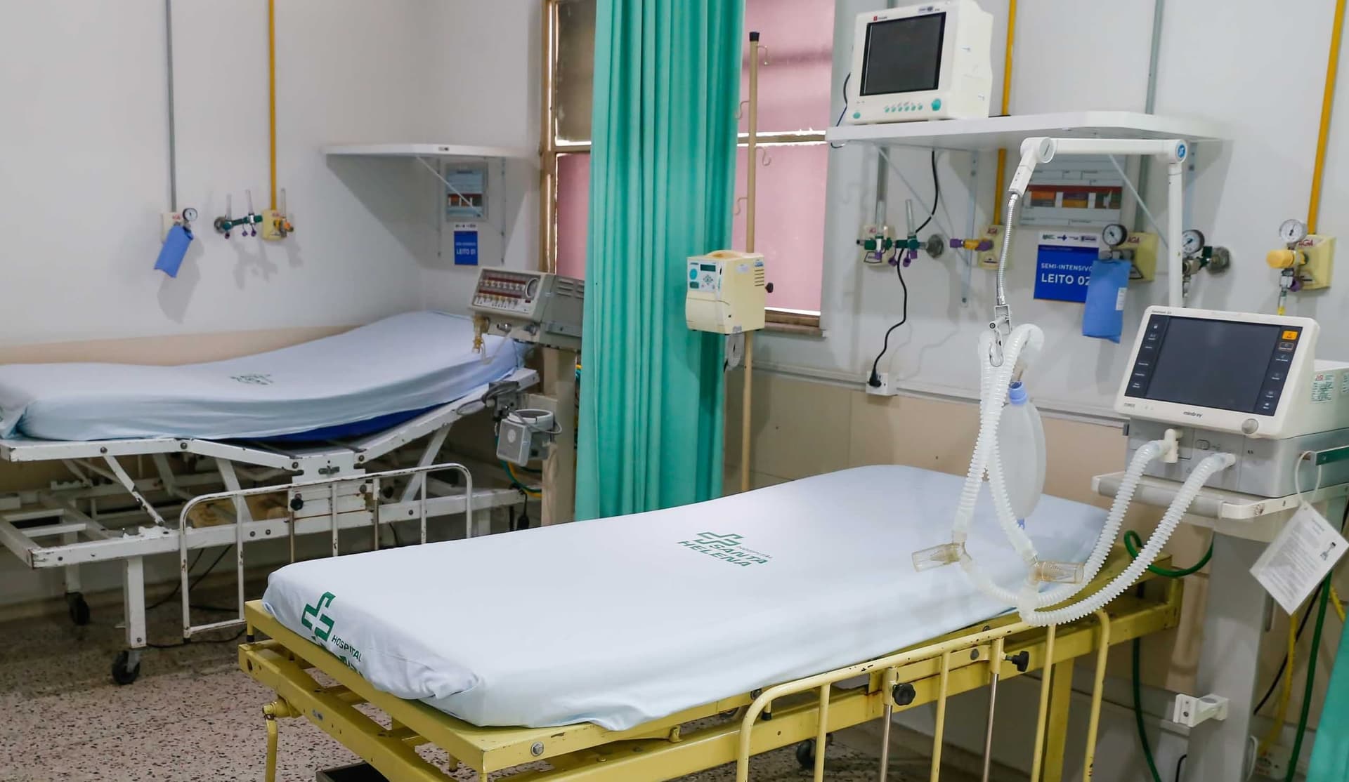Leito de UTI hospitalar - Gil Leonardi/Imprensa MG