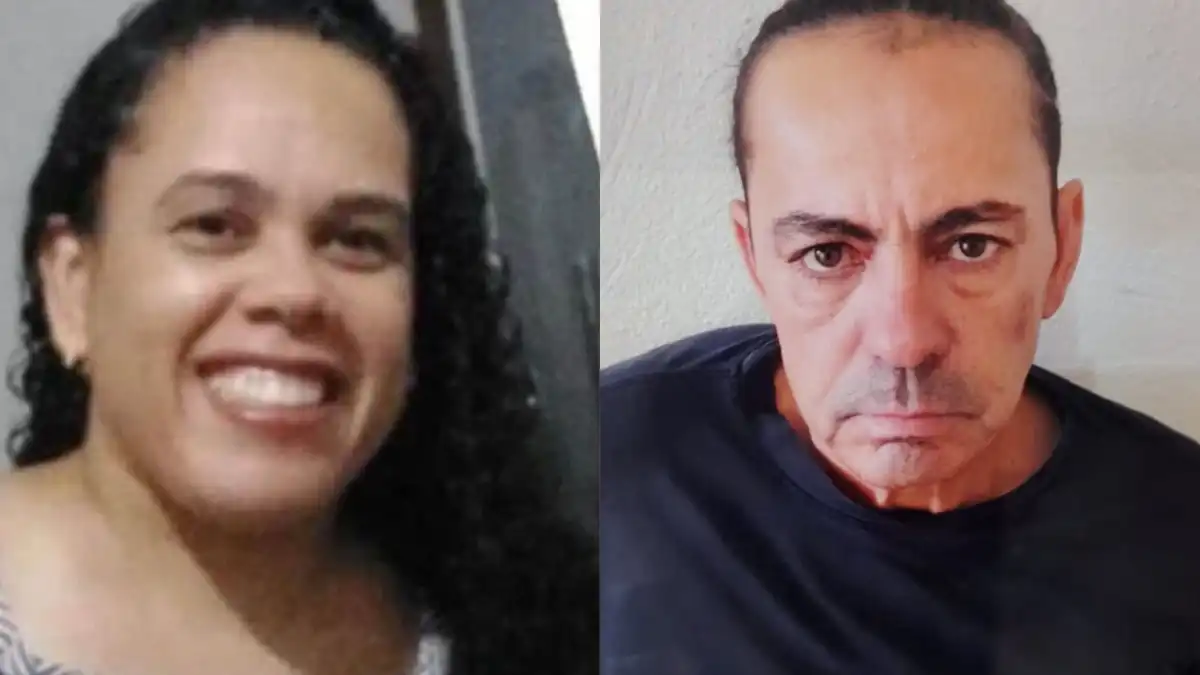 Ana Cláudia Rodrigues da Silva Souza, de 41 anos, foi jogada de um penhasco na Serra do Rola-Moça pelo ex-companheiro Silvanildo Amâncio de Araújo, de 52 anos - Fotos: Divulgação/ PCMG e Imagens cedidas