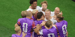 Haaland e outros jogadores da Noruega celebram gol marcado sobre a Costa do Marfim - Foto: Fifa / Reprodução