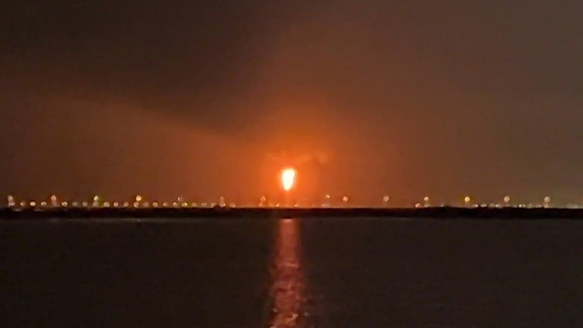 Captura de vídeo mostra uma explosão na zona industrial de Ras Laffan, no Catar