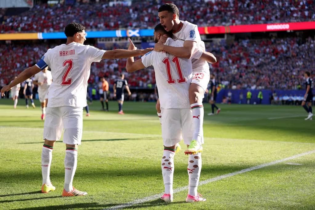 marrocos vence escócia