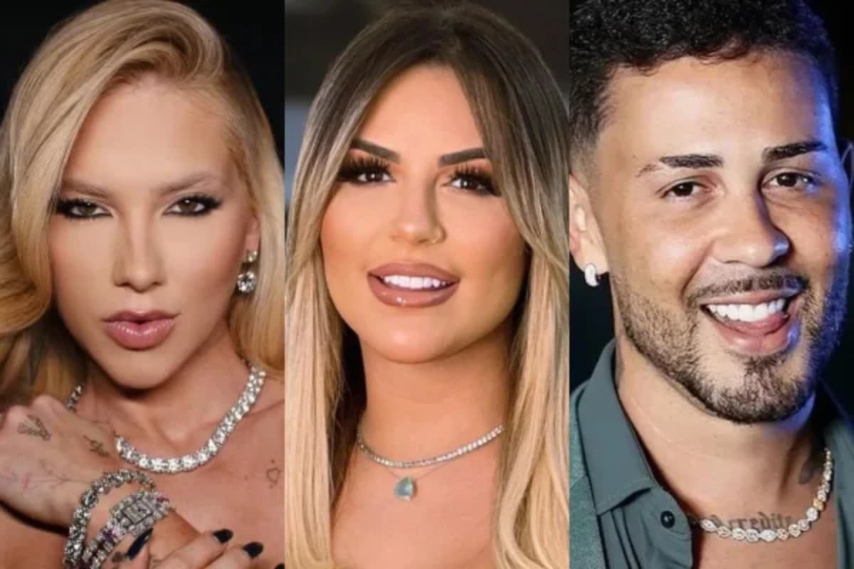 Virginia Fonseca, Deolane Bezerra e Carlinhos Maia