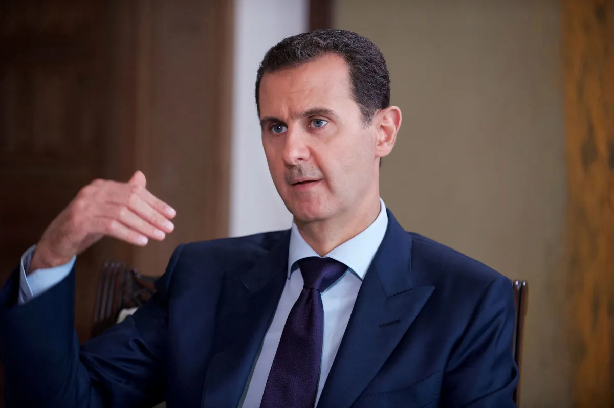 Bashar al-Assad durante entrevista em 2016 - SANA/Divulgação