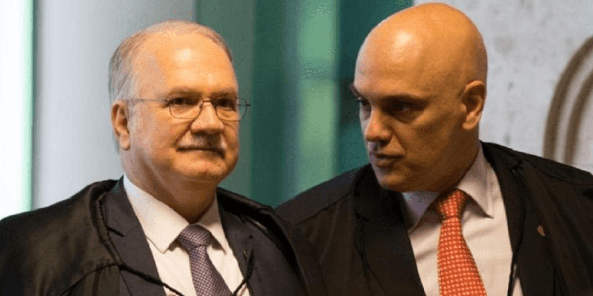 Edson Fachin e Alexandre Moraes - Imagem: Reprodução