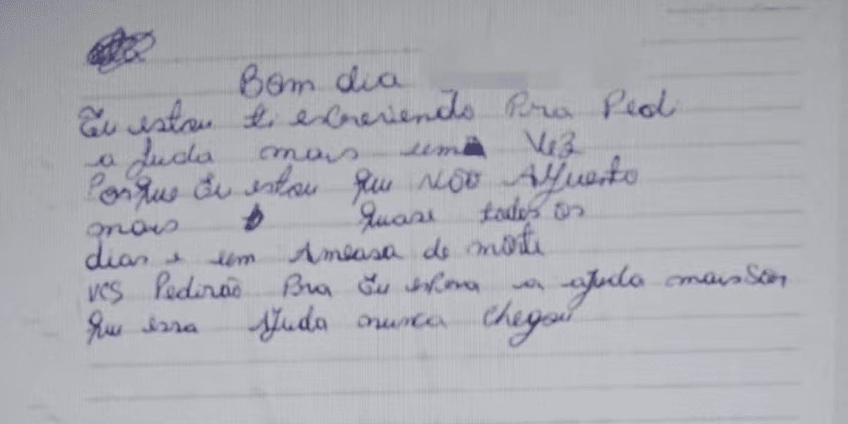 Vítima enviou pedido de socorro através de filho - Foto: Polícia Civil