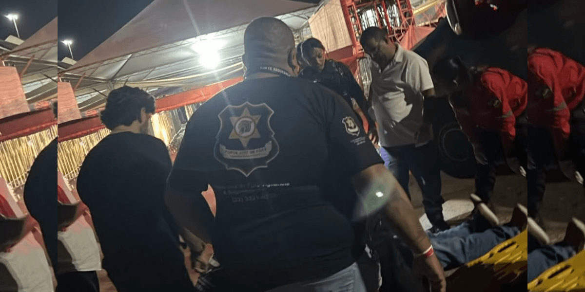 Novo incidente foi registrado por volta das 22h35 de sábado; estado de saúde do brigadista não foi informado - Foto: Reprodução/Redes sociais