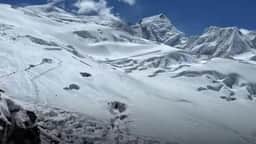 Avalanche atingiu acampamento da montanha Himlung Himal - Imagem: Reprodução/Instagram