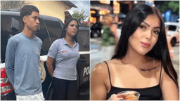 Informações preliminares indicam que suspeitos seriam o ex-namorado de Beatriz e a atual dele - Foto: Imagens cedidas a O TEMPO