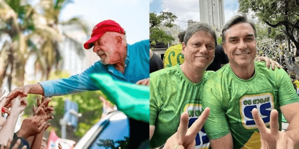 Fotos: Ricardo Stuckert | Reprodução X / Flávio Bolsonaro