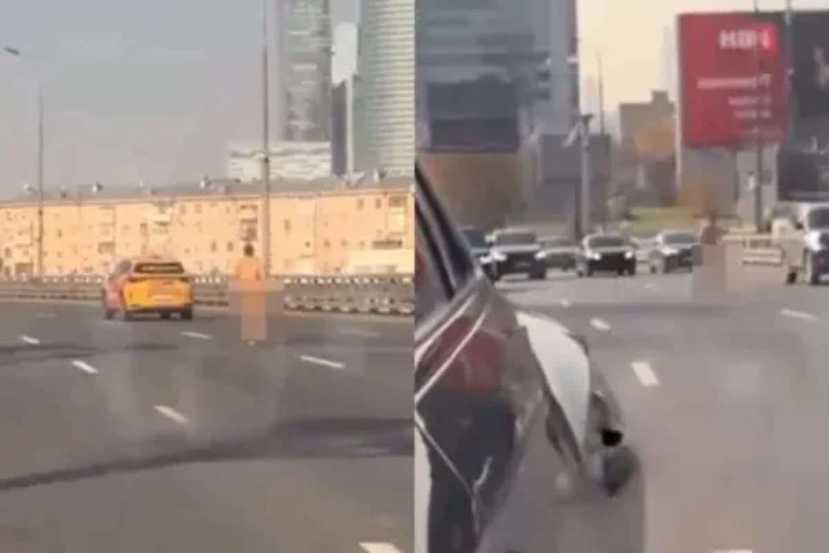 Condutor de um Audi atingiu um Volkswagen e um Mercedes no Terceiro Anel de Transporte • Reprodução
