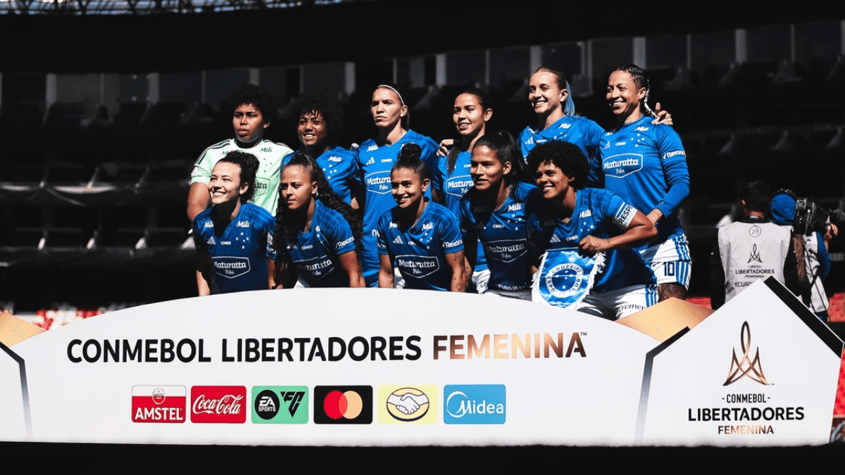 Cruzeiro lidera grupo na Libertadores Feminina