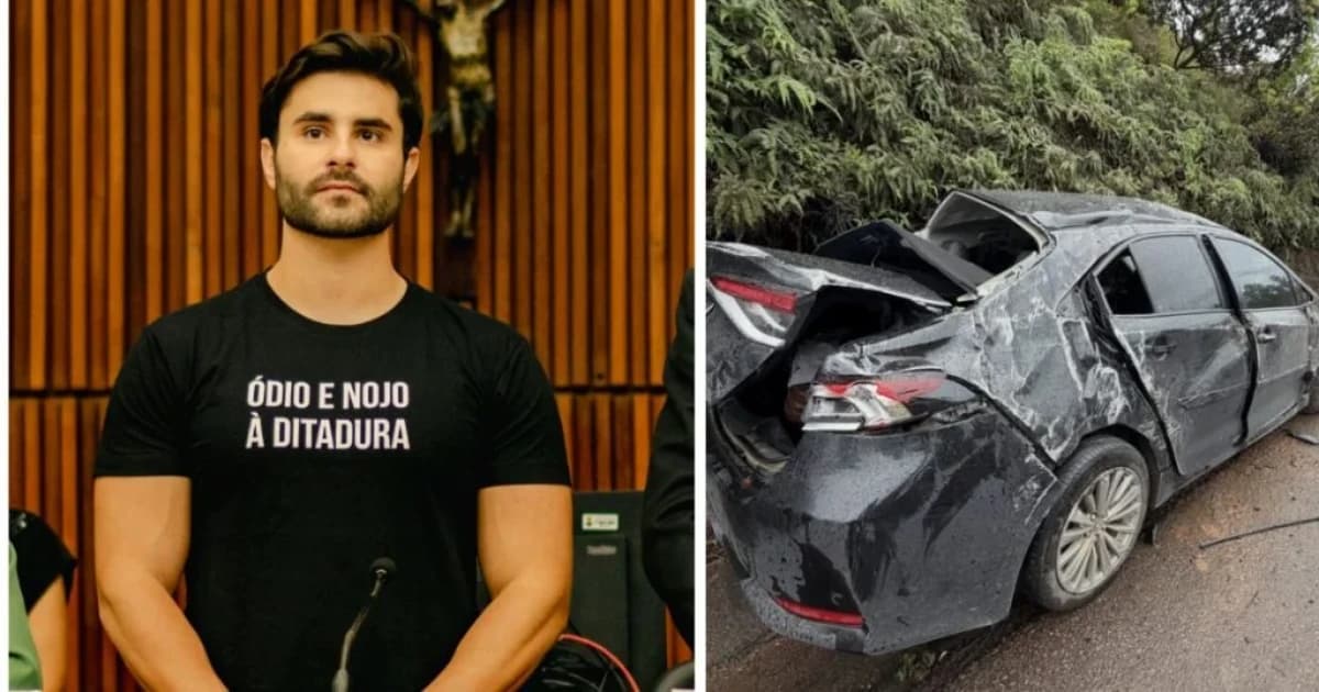 O deputado federal eleito Pedro Rousseff (PT-MG) sofreu um acidente de carro no dia 25 de outubro - Foto: Reprodução/Redes Sociais
