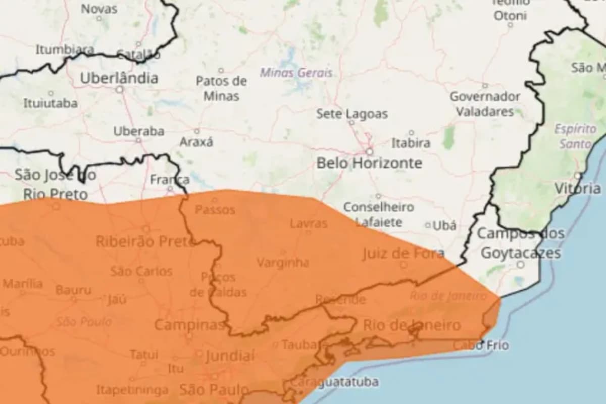 Alerta de tempestade: confira as 223 cidades de MG que podem ser afetadas neste domingo de eleição • Inmet
