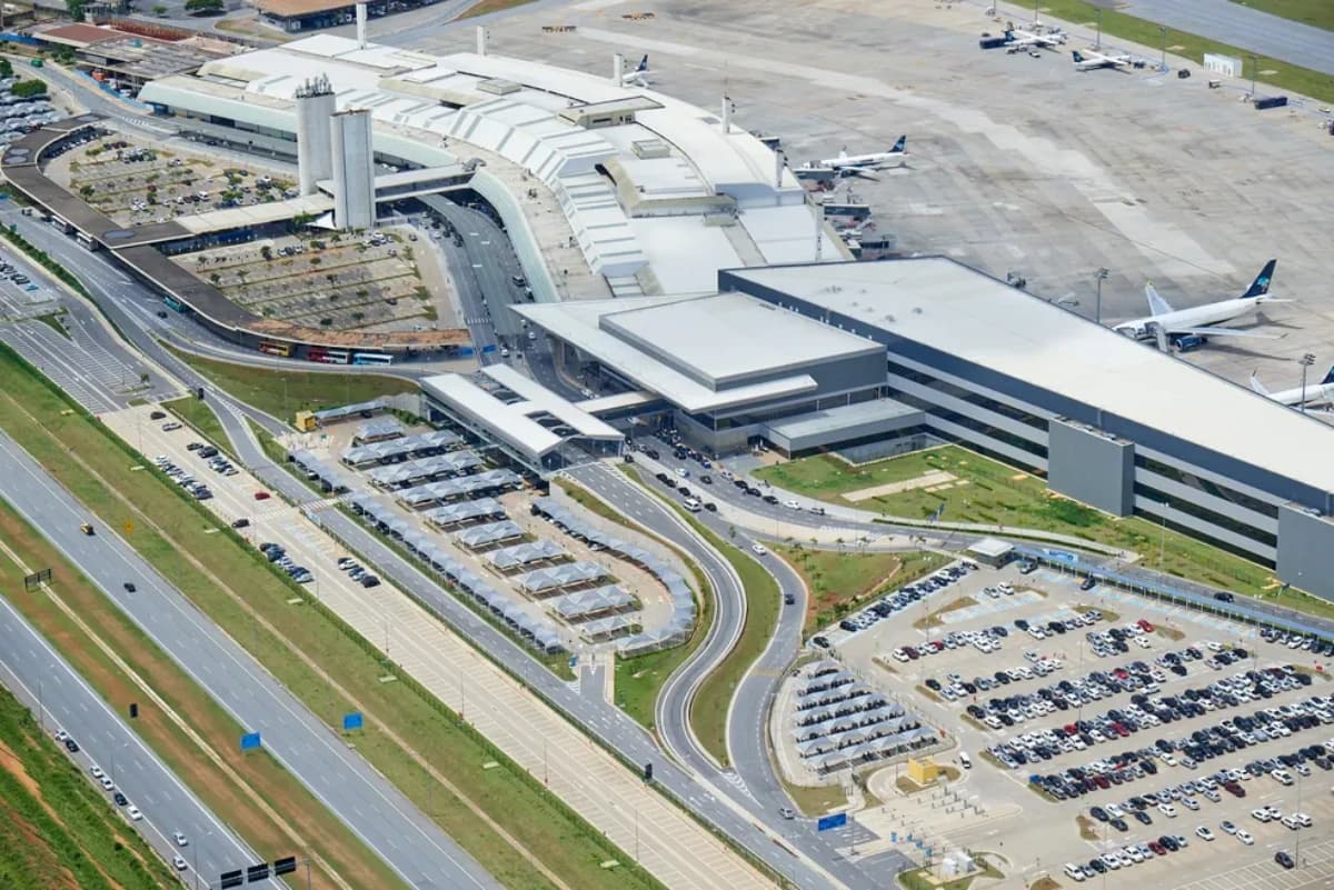 Aeroporto Internacional de Belo Horizonte, em Confins — Foto: BH Airport/Divulgação