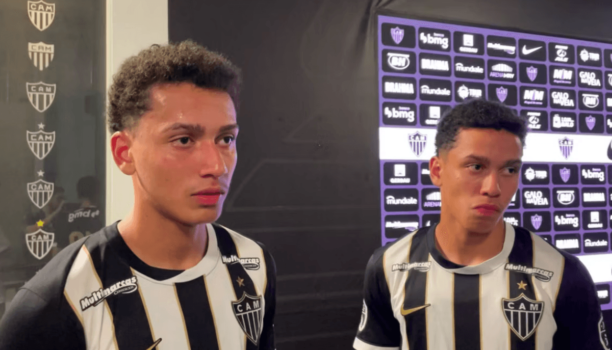 Atlético revela gêmeos com foco no profissional